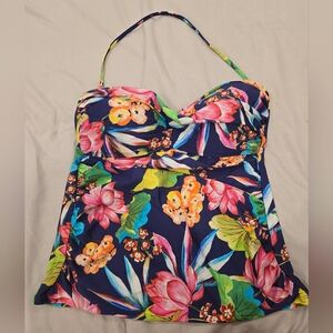 La Blanca Multicolor‎ Floral Swim Top